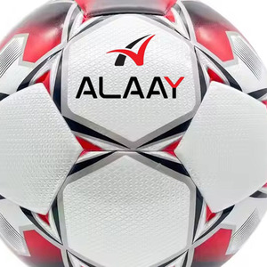 Alaay Customizable Official Size 5 Mini Competition Soccer Ball New Style Adults PU PVC <b>Machine</b> Stitched Thermal Bonded - Product Image 4