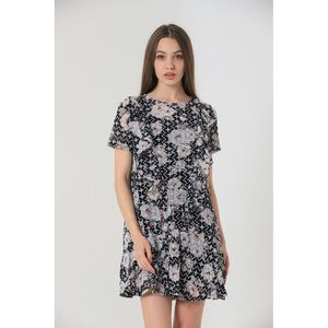 Robes à motifs floraux noirs en gros de Topshow - Product Image 5