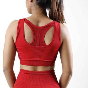 Soutien-gorge de sport à maintien moyen, dos nageur, tissu à séchage rapide pour le cyclisme, le spinning et les séances d'entraînement en salle de sport - Product Image 2