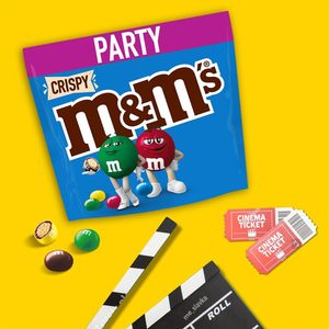 M&M's Crispy Chocolate Louses, chocolat au lait avec cœur croustillant, chocolat en vrac pour les fêtes, cadeau chocolaté, 1 x 675g - Product Image 6