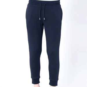 Unisex Casual Training Jogging Track Pants Best Selling Wholesale <b>Tight</b> Fitted Flat Elastic Waist 3 Pocket Streetwear Style 100% - Product Image 1