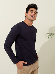 Spring <b>Men's</b> Crewneck <b>Long</b> Sleeves Trendy <b>T</b>-<b>shirt</b> for <b>Men</b>/Hot Selling <b>Men's</b> 100% Cotton Running <b>T</b>-<b>shirt</b> - Product Image 5