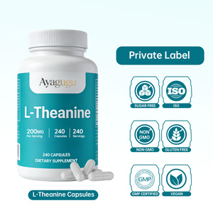 Cápsulas de L-Teanina OEM 240 Unidades, Certificadas por GMP, Probadas en Laboratorio para Garantizar la Calidad, para Mejorar la Concentración Mental y la Calma - Product Image 5
