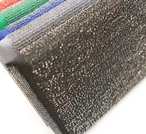 Высококачественная сверхпрочная губка для кухни из нержавеющей стали с металлическим покрытием MOMCLEAN по низкой цене