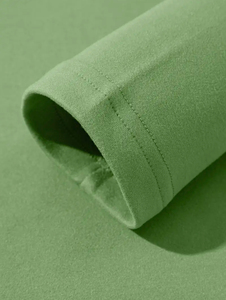 Sweat-shirt d'hiver décontracté pour homme à manches longues en polaire, doux, extensible, respirant, couleur unie, avec logo personnalisé, pull à demi-zip - Product Image 3