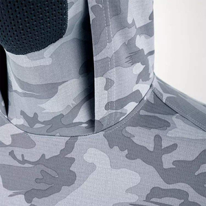 Votre propre conception OEM tissu imperméable personnalisé à manches longues chemises de pêche Protection hommes sweat à capuche de pêche imperméable - Product Image 3