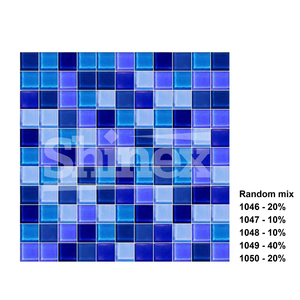 Thiết kế gạch khảm ngoài trời Tùy Chỉnh cho ngoại thất biệt thự cho khu vực bể bơi và cải tiến trang trí tường nội thất - Product Image 2