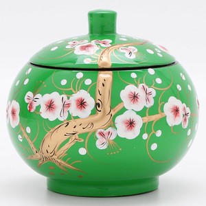 Bocaux ronds avec couvercle, couleur personnalisée, laque bon marché, articles décoratifs traditionnels vietnamiens - Product Image 4