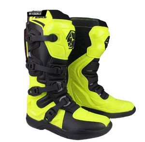 Botas de Motociclismo de Carreras Transpirables de Cuero de Alta Calidad, Estilo Moderno, Precio de Mayoreo, Ropa Completa para Motociclismo y Automovilismo - Product Image 5