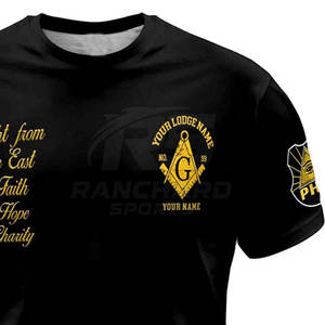 T-shirt Masonic Legacy, look puissant de franc-maçon, t-shirt avec bouclier de franc-maçon, design maçonnique intemporel, t-shirt pour hommes - Product Image 6