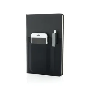 Cuaderno Promocional Deluxe A5 Personalizado con Bolsillos para Merchandising - Product Image 1