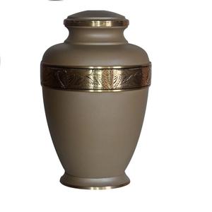 Urne de crémation du ciel en aluminium avec gravure à la main, grandes urnes pour adultes pour les cendres humaines, aux formes uniques - Product Image 6