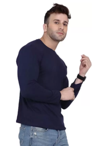 Camisetas formales e informales de algodón para hombre de calidad superior con logotipo personalizado con características de secado rápido y transpirables para la temporada de otoño - Product Image 3