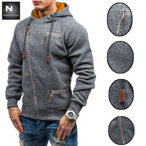 Sudadera con capucha para hombre, prenda deportiva masculina de alta calidad con cremallera, estilo Hip Hop, ideal para exteriores - Product Image 6