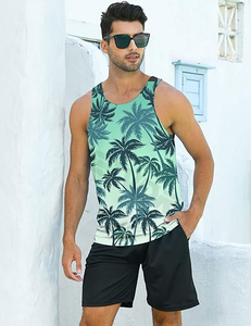 Débardeur d'été pour hommes doux et confortable avec une respirabilité supérieure motif tissé tricoté grande taille pour un usage quotidien - Product Image 3