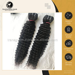 Exportador de cantidad a granel que vende calidad genuina 100% Extensiones de cabello humano de grado de cabello virgen mongol crudo sin procesar de La India - Product Image 6