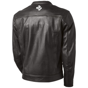 OEM Personalizar Hombres Chaqueta de cuero Estilo Oversize Plus Size Motociclista Chaqueta de cuero para los hombres - Product Image 5