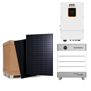 Système d'énergie solaire complet Philadelphia Nexus 450W Panneau Megarevo 10kW Onduleur hybride HomeGrid Stack'd Batterie au lithium 19,2 kWh - Product Image 1