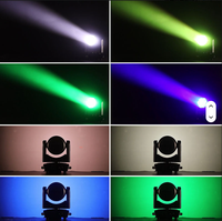 7*40W 7-Eye Honeycomb LED Moving Head, RGBW 4-en-1 Zoom Mélange de Couleurs, Télécommande DMX512 Lumière Beam