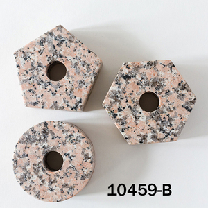 Home and Hotel Table Decorative Premium Quality Geometric Design <b>Marble</b> Stone Tea Light <b>Candle</b> <b>Holder</b> for Sale at Cheapest Price - Product Image 3