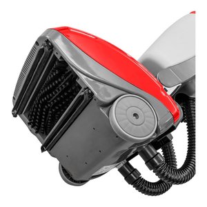 Nettoyeur de sols à eau chaude Crystal Clean avec filtration HEPA autonettoyante pour maison, voiture, hôtel, rouge/gris, 37021 00004 US Electric - Product Image 2