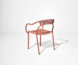 Chaise d'extérieur en métal confortable et élégante de haute qualité Design moderne pour patio jardin cadre en métal Durable pour salle à manger salle de bain - Product Image 4