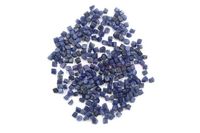 50 Pièces de Sodalite Naturelle Véritable de Haute Qualité, Pierres Semi-Précieuses Brutes de 2-4 MM, Effet Optique Étoilé, pour Bijoux