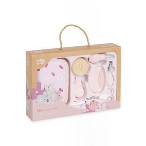 Trousse de toilette modèle Koala rose foncé pour bébé, comprenant peigne, brosse et ciseaux - Product Image 1