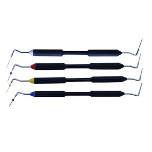 Juego de 6 piezas de herramientas dentales de acero inoxidable para la higiene bucal con estuche, instrumentos de limpieza dental. - Product Image 5