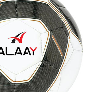 Alaay Vente en gros LOGO personnalisé Ballon de football personnalisé Meilleur prix Cousu à la machine Taille 5 pour l'entraînement et le match - Product Image 3