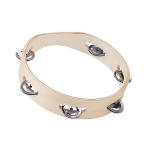 Tambourin imprimé personnalisé pour cadeaux promotionnels programme de musique scolaire ou tambourin d'utilisation de culte d'église - Product Image 3