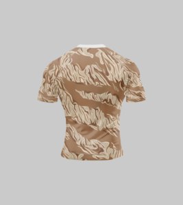 Wholesale Custom Logo 3D Printed Jiu Jitsu Bjj <b>Rash</b> <b>Guard</b> for <b>Men</b> Compression Breathable - Product Image 2