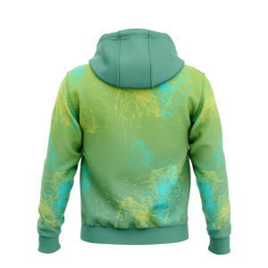 Pull-over à capuche en polyester unisexe avec logo brodé imprimé personnalisé par sublimation vente en gros polaire personnalisée teinte unie - Product Image 4