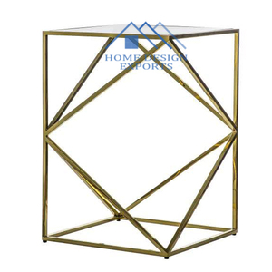 โต๊ะข้างโต๊ะกาแฟทำจากสเตนเลสสำหรับตกแต่งห้องรับแขกโต๊ะกาแฟสำหรับห้องนอน - Product Image 2