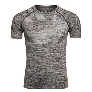 Nueva camiseta transpirable para hombre Wicking Cool Running Gym Top Sports OEM Service Men T Shirts en bordado personalizado para la venta 2025 - Product Image 4