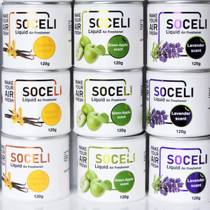 น้ำหอมปรับอากาศรถยนต์ SOCELI ระดับพรีเมียม 120 กรัม กลิ่นหอมติดทนนาน ขายส่งจากโรงงานจีน - Product Image 1