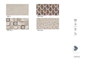 Azulejos de pared con acabado brillante recubierto de azúcar 300x600mm Serie de cerámica digital GVT PGVT azulejos de porcelana cerámica aplicaciones de pared - Product Image 3