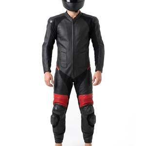 Traje de Motocicleta de Cuero Premium para Hombre, Equipo de Conducción Resistente, Ajuste Suave, Ideal para Carreras, Turismo y Aventuras al Aire Libre - Product Image 4