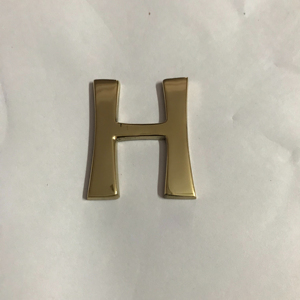 Letras de latón modernas para habitación de hotel, números de puerta, letras doradas de metal, alfabeto y números - Product Image 4