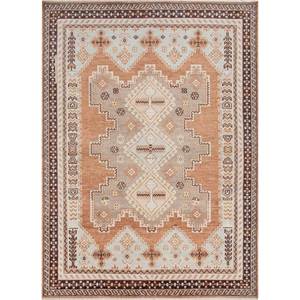 Alfombras de Lana Anudadas a Mano, Color Tomillo Rojo Naranja, Patrón Geométrico Abstracto para Entrada, Pasillo, Kilim Rectangular de 9x12, PKWL-1078 - Product Image 1