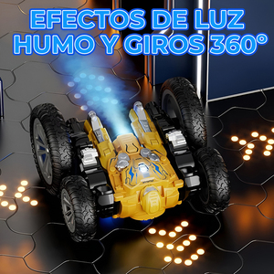 Auto Telecomandata 360° con Luci LED e Batteria Ricaricabile 2.4G, Realizzata in Plastica Resistente, Funzione Spray Inclusa - Product Image 6