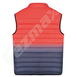 Gilet léger personnalisé veste sans manches compressible à bulles chaudes grande taille hiver hommes gilet bouffant en duvet de canard pour hommes - Product Image 4