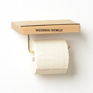 Servilletero cuadrado de madera hecho a mano de lujo clásico elegante soporte de tejido para uso doméstico - Product Image 6