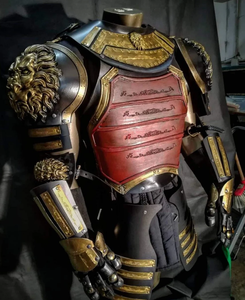 Linner interior y soporte de madera 2024 Traje de armadura de caballero templario de alta calidad más vendido | Caballeros cruzados - Product Image 1