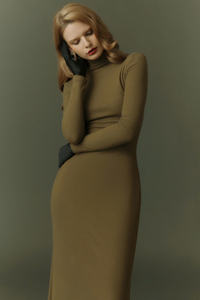 ชุดเดรสหรูหราสำหรับผู้หญิงเสื้อผ้าผู้หญิงสไตล์หรูหราบริการผลิตในเวียดนามได้รับความนิยมสูงสุด - Product Image 4