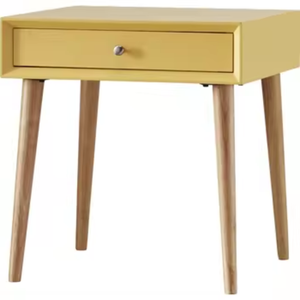 โต๊ะข้างเตียงแบบเรียบง่ายทันสมัยไม้สักคุณภาพสูงสำหรับอพาร์ทเมนต์ห้องนอนหรือโรงแรมส่งออกจากชวากลางอินโดนีเซีย - Product Image 2