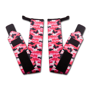 Couvre-mains de boxe personnalisé OEM pour l'haltérophilie Couvre-poignets de fitness de haute qualité de couleur unie avec logo personnalisable - Product Image 4