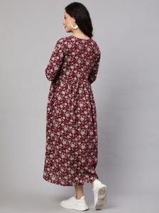 Recién llegado, ropa de enfermería, ropa de lactancia de verano para embarazo, ropa de algodón, vestido de maternidad, bata con cremallera, una línea cómoda - Product Image 6