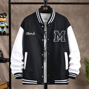Calidad superior, nuestras propias chaquetas Letterman más vendidas para hombres, OEM, venta al por mayor, chaqueta Varisty de moda para hombres a la venta, logotipo de diseño personalizado - Product Image 2