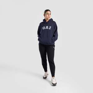 GA-I Essence Navy Oversized Hoodie with Breathable Hood for Autumn Season - Product Image 4